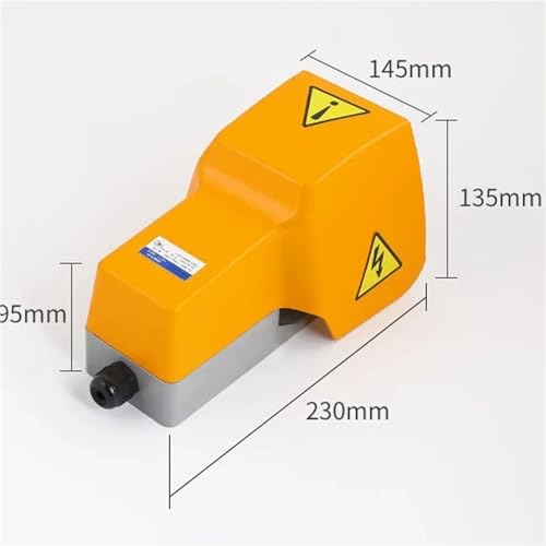 Interruptor de pie industrial YDT1-H con estructura resistente AC380V 10A de precisión 2