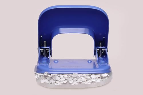 Image of DP-480 Paper Punch Machine | Heavy-Duty 2-Hole Puncher for Office, School & Home | Durable Metal Body with Adjustable Paper Guide | Easy Grip Handle | Punches up to 30 Sheets