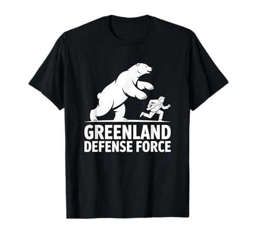Groenland Defense Force Funny Political T-Shirt