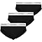 Calvin Klein Uomo Slip Hipster Confezione da 3 Intimo, Nero (Black), M
