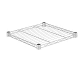 Honey-Can-Do SHF350C1818 Steel Wire Shelf for Urban Shelving Units, 350lbs Capacity, Chrome, 18Lx18W
