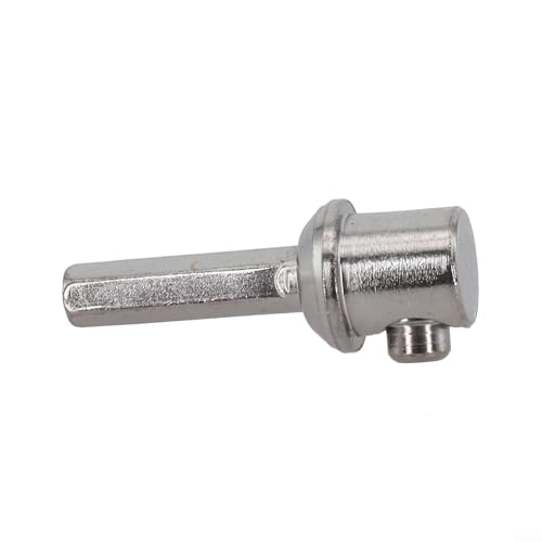 Jotekonoby Adattatore per trapano per spazzacamino, spazzola per trapano elettrico, asta di collegamento in metallo zincato, accessorio per la pulizia del camino (1 pezzo)