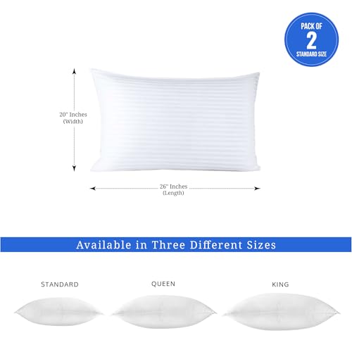 Set 2 Almohadas Microfibra Tamaño Estándar miniatura 2