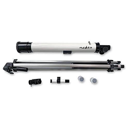 Nedis Telescopio Refractor 50mm 600mm con Trípode Ajustable miniatura 3