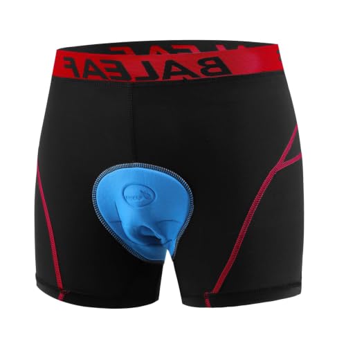 Image of BALEAF Men's Cycling Underwear 3D Padded Bike Shorts with Padding Road Biking MTB Liner Bicycle Gear Accessories
