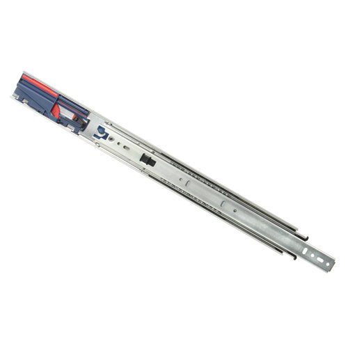 Knape & Vogt Kv8455Fm B22 Ano 22 In. Soft-Close Full Extension With Overtravel Drawer Slides - Anochrome #TOP12