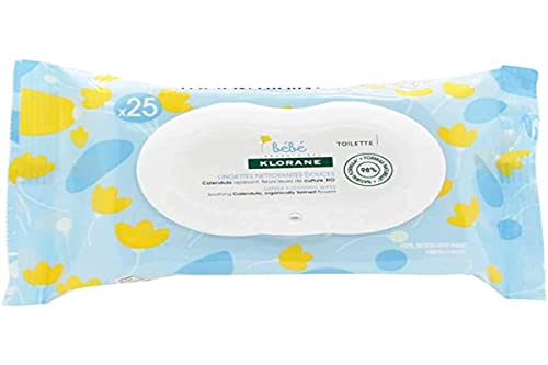 Klorane Bebe Toallitas Mano&Cara 25Uni 210 g