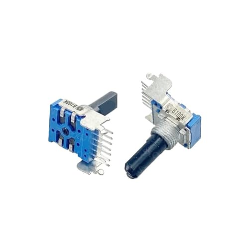Potentiomètre B100K RK14 double à 7 broches pour amplificateur et synthétiseur, lot de 2