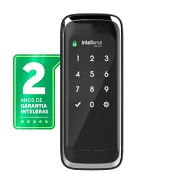 Fechadura Smart de Sobrepor Compatível com Alexa IFR 1001 Preto Intelbras