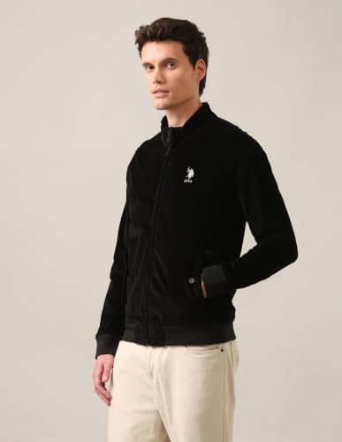 Image of U.S. Polo Assn. Mock neck regular fit jacket USJCK558