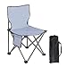 Menolana Portable Camping Chair Fishing Chair Heavy Duty Collapsible Chair Folding Chair for Outside for Park Concert Lawn Backpacking, 36x36x57cm