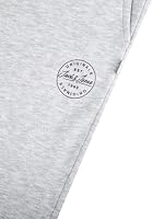 JACK & JONES Jogginghose Herren lang JPSTKANE Landon Uncuffed SWT Pants Relaxed Fit Sporthose Trainingshose Freizeithose, Größe:3XL, Farbe:Light Grey Melange (12297454) – Ansicht 4