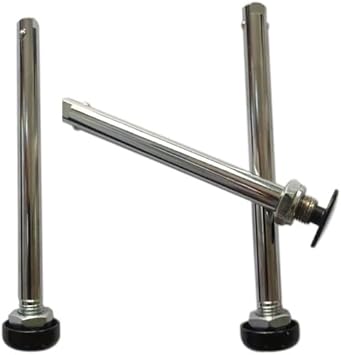 1 Pair Quick Release AXLES for Wheelchairs-Big Round Black Button.
