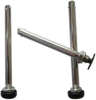 1 Pair Quick Release AXLES for Wheelchairs-Big Round Black Button.