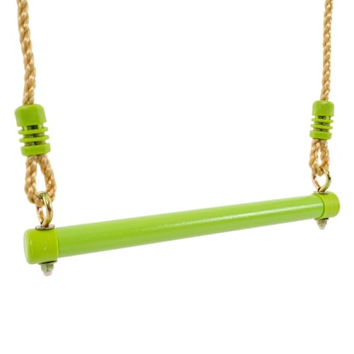Tp Toys Trapèze Métal Acier Galvanisé – Balançoire Gymnastique Enfant – Hauteur Ajustable 190-250 cm – Corde Imputrescible – Dès 3 Ans – Poids...