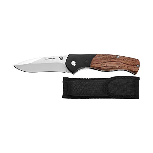 CANIVETE INOX 3 CABO MADEIRA