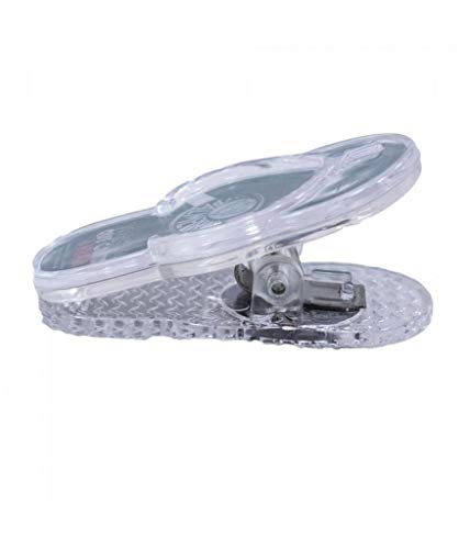 Prendedor acrílico formato chinelo - Palmeiras