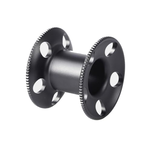 Carrete de dedo de buceo Dive Finger con clip de doble extremo de aluminio