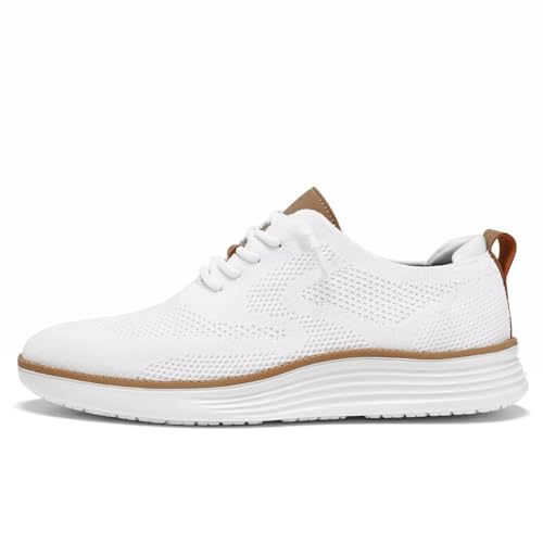 Zapatos cómodos de vestir para hombre que eliminan el cansancio con malla transpirable 3