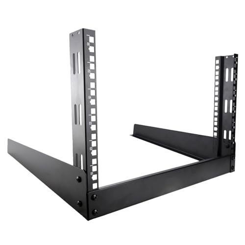 Support rack 19 pouces 6U kenable format ouvert pour studio et home studio