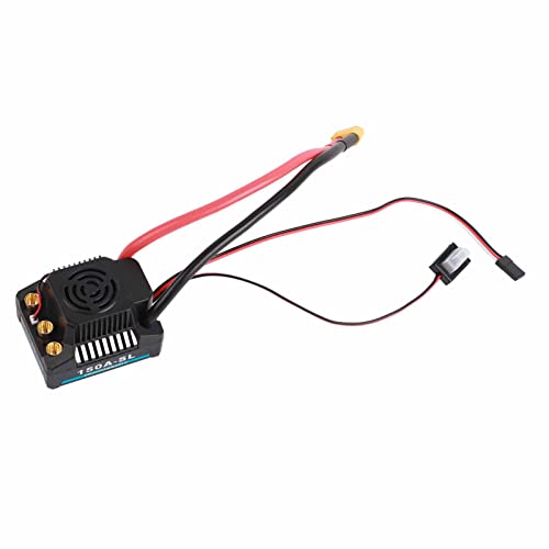 RC Brushless ESC 150A, bürstenloser elektronischer Geschwindigkeitsregler, Hochleistungs-150A-ESC mit 5,8V 5A BCE-Ausgang für 1/8 RC Truck, kompatibel mit sensorlosem Br