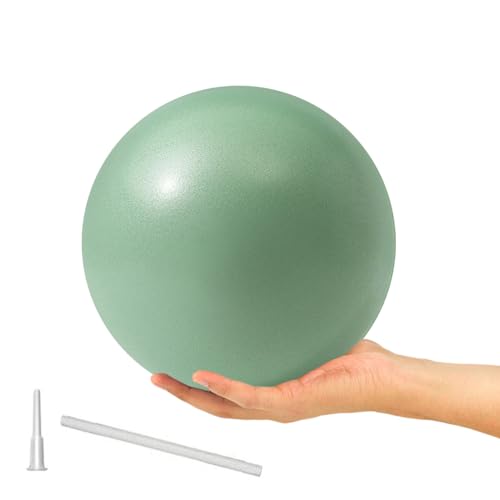 Image of 9 Inch Exercise Pilates Ball Mini Exercise Barre Ball for Yoga,Stability Exercise Training Gym Anti Burst and Slip Resistant Balls Physical Therapy Improves Balance, Core Strength