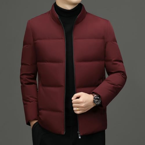 Chaqueta corta de invierno para hombre resistente al frío extremo 6