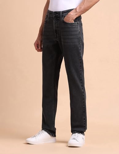 Image of U.S. Polo ASSN. Denim Jeans for Men - Slim Straight Fit, Mens Jeans for Office & Regular Wear