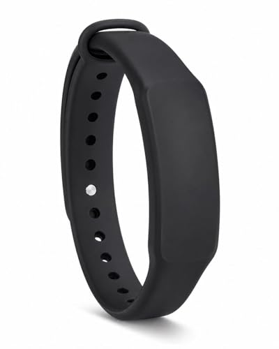 NFC Wristband Blank 13.56MHz NFC Tags Adhesive NFC with 1K Memory Programmable Silicone Rubber Band IC NFC Chip Tags Compatible with Android and NFC Enabled Mobile Phones Devices 1pcs