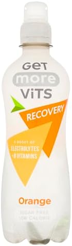 Get More Vits - Sports Recovery & Hydrating Orange Spring Water, 12 x 500ml