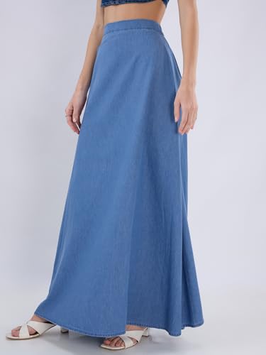 Globus blue denim skirt – image 5