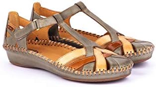 PIKOLINOS Leather Wedge Sandals P. Vallarta 655 - Size 9-9.5 Sage | Image 3