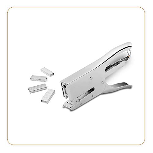 LB Office 8297 EB-45F - Agrafeuse manuelle Bureau ou Maison - Pour agrafes 24/6-26/6 et 24/8-26/8-45 feuilles - Inox - Qualité semi-pro Cover