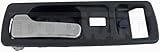 Replacement for fits Dorman 92596 Interior Door Handle Front Left with Power Lock Chrome/Blue
