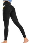 Yogaration Leggings pour les femmes, pantalons de yoga avec poches à double layer, longueur pleine haute, stretchy et non-see-through