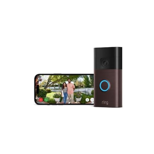 Ring sonnette vidéo sans fil (Battery Video Doorbell) avec vidéo HD en plan moyen | Installation facile (5 min) par soi-même | avec batterie intégrée I Essai Ring Home gratuit 30 j.