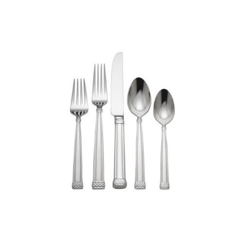 Waterford Padova 45 Piece Stainless Steel Flatware Set (Includes 5