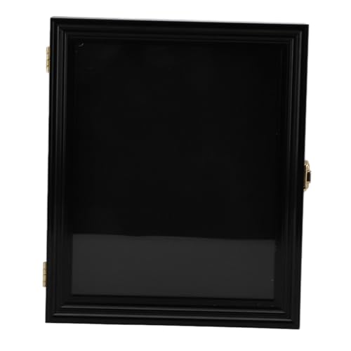 Moldura para Caixa de Sombra, Madeira de Grande Capacidade, Suporte para Organizador, Cobertura Mili