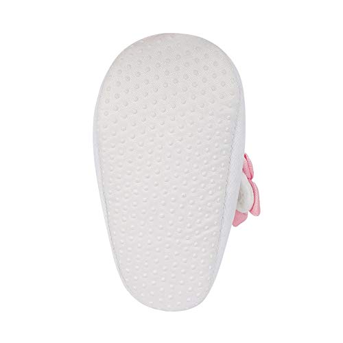 Rsmart-Baby-Girls-Rose-Bootie-Shoes-White-Baby-Child-Bootie