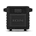ION Tailgater Classic Outdoor Portable Bluetooth Speaker with Rechargeable Battery, FM Radio, USB Port, IPX5 Water-Resistant, 6.5