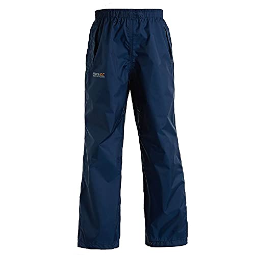 Regatta Unisex-Adult Pack It O/TRS Over Trousers-Midnight, 9-10 Jahre