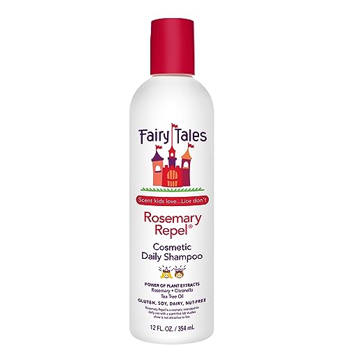 Fairy Tales Rosemary Repel Daily Kids Shampoo– Kids Like the Smell, Lice Do Not, 12 fl oz. (Pack of 1)