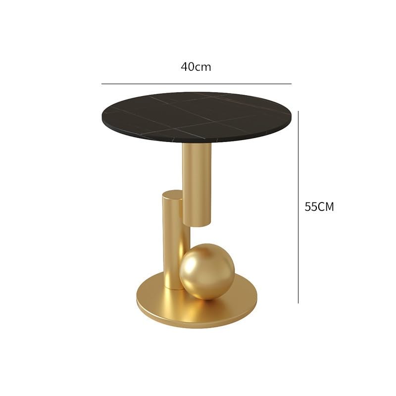 Mesa de centro pequeña para sala de estar moderna o balcón de diseño nórdico 3