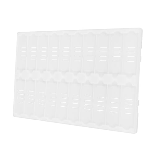 KICHOUSE Micro Slides Storage Rack Laboratory Tray Secure Design for Preventing Slides from Shifting