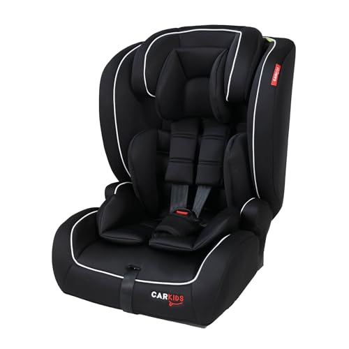 Siège-auto pour côté passager droit Carkids 4310034 noir et blanc