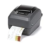 Paralelo Zebra GX430t - Impresora de Etiquetas (Transferencia térmica, 300 x 300 dpi, 102 mm/s, Bluetooth, Paralelo, LAN inalámbrica, Alámbrico, Ethernet)