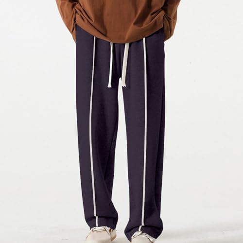 Image of GRECIILOOKS Men's Loose Mid Rise Casual Trousers Pants | Regular | Sports Stylish Track Pant | Sweatpants (Available in Plus Size)