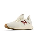 New Balance Chaussures de course à lacets Fresh Foam Roav V1 pour enfant, noir, pointure 40, Sel de mer/Monarque Bordeaux/Pergélisol, 44.5 EU