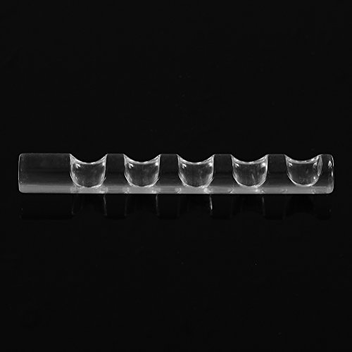 Soporte sencillo acrílico para pinceles de esmalte de uñas miniatura 5