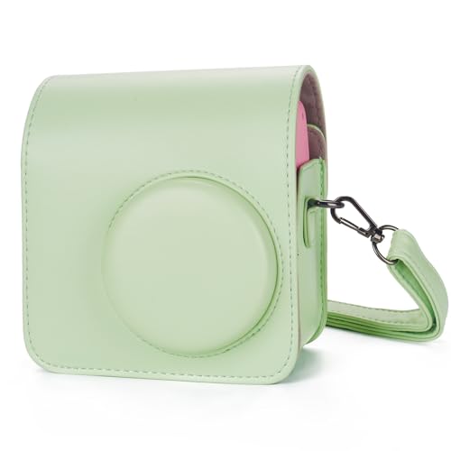Funda protectora para cámara instantánea Instax Mini SE verde mar miniatura 1